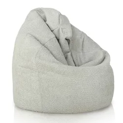 Pouf Poire - Laine Bouclée