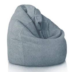 Pouf Poire - Laine Bouclée