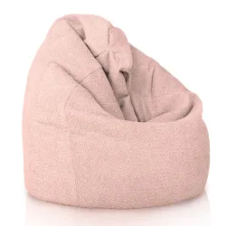 Pouf Poire - Laine Bouclée
