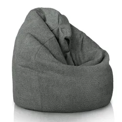 Pouf Poire - Laine Bouclée