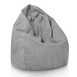 Pouf Poire - Velours Texturé Dot
