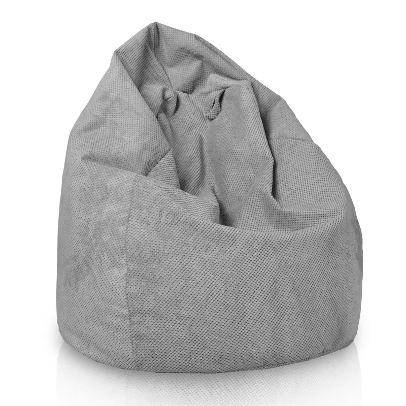 Pouf Poire XL Standard - Velours Texturé Dot – vue 8
