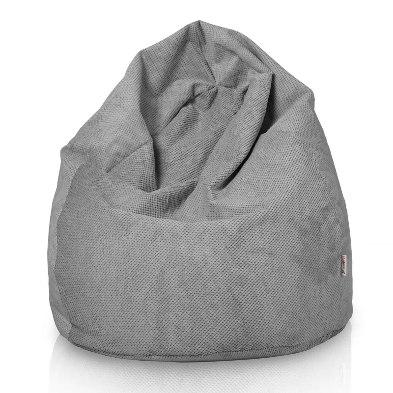 Pouf Poire XL Standard - Velours Texturé Dot – vue 10