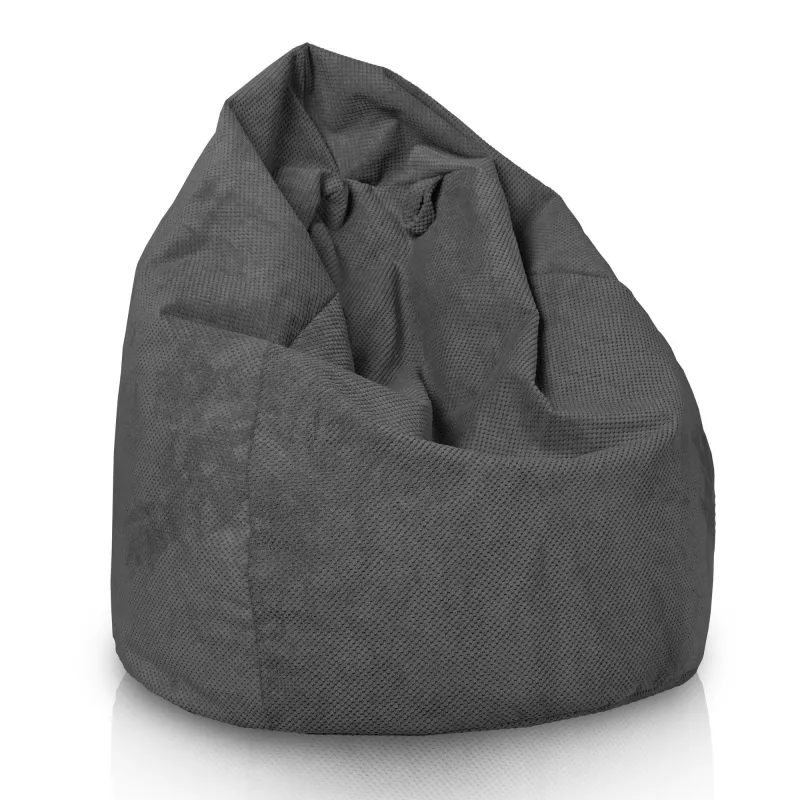 Pouf Poire XL Standard - Velours Texturé Dot – vue 15