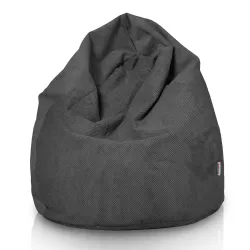 Pouf Poire XL Standard - Velours Texturé Dot – vue 17