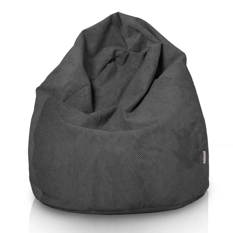 Pouf Poire XL Standard - Velours Texturé Dot – vue 17