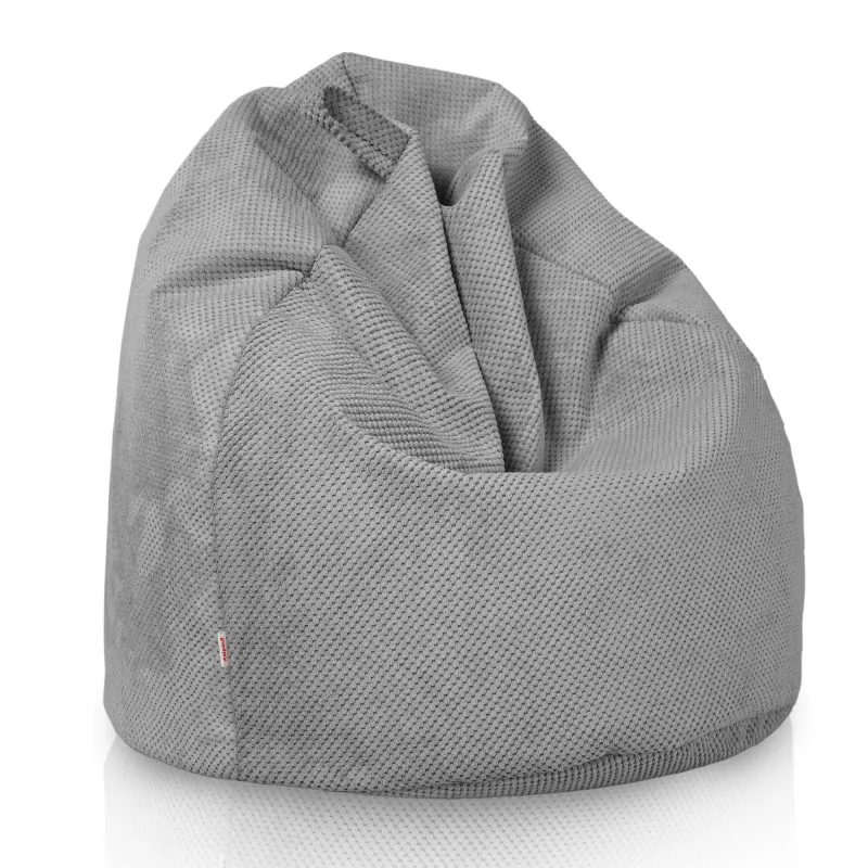 Pouf Poire L pour enfants - Velours Texturé Dot – vue 8