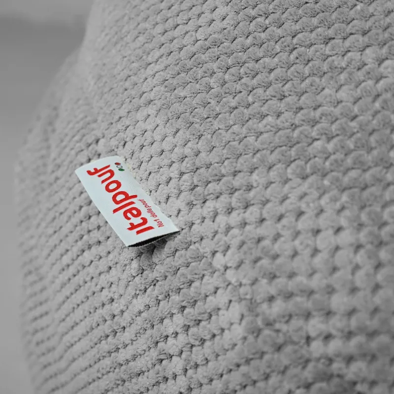 Pouf Poire XL Standard - Velours Texturé Dot – vue 12
