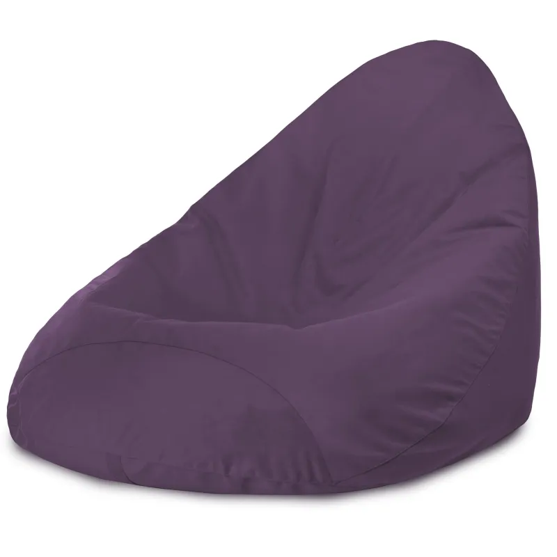 Pouf avec Dossier XXL Drop - Velours Soft – vue 16