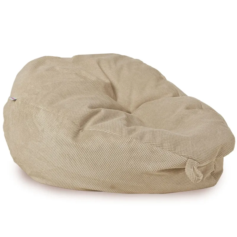 Pouf Poire XL Standard - Velours Texturé Dot – vue 2