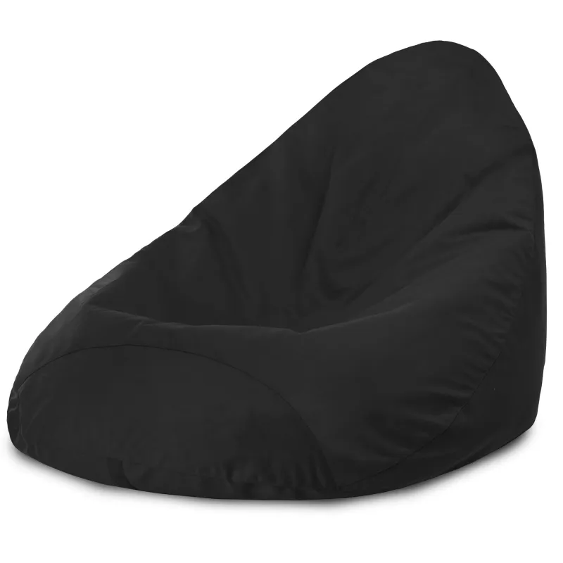 Pouf avec Dossier XXL Drop - Velours Soft – vue 19