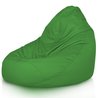 Vert Pouf Poire de jardin Drop XXL nylon