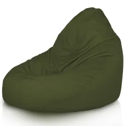 Pouf avec Dossier XXL Drop - Outdoor Pro d'extérieur Jardin Imperméable
