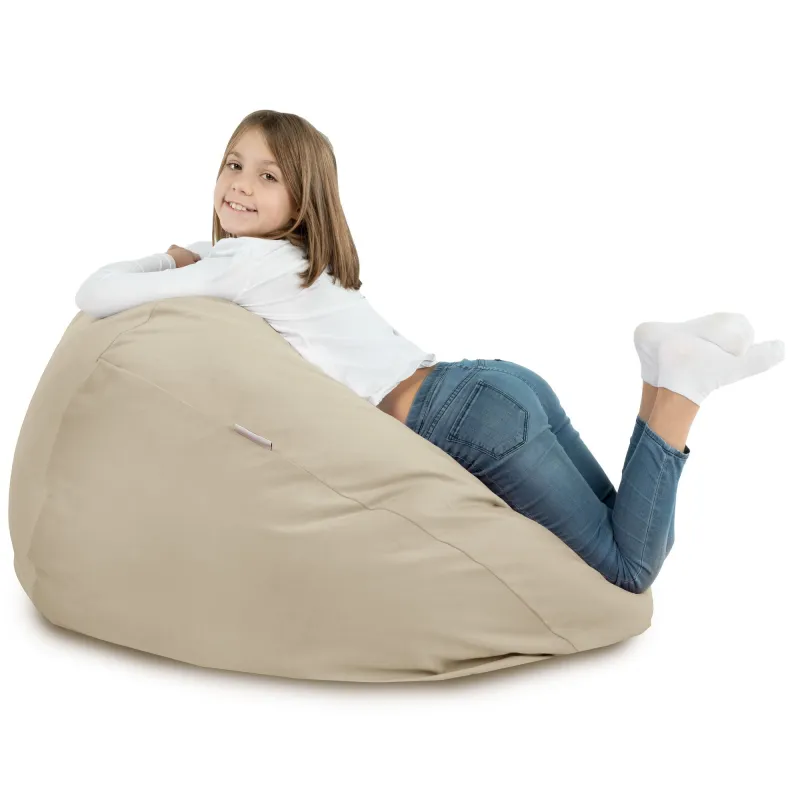 Pouf Poire XL Standard - Velours Soft – vue 54
