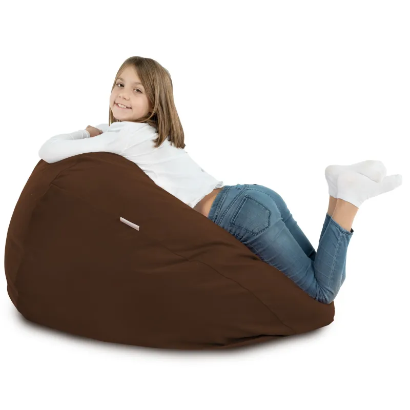 Pouf Poire XL Standard - Velours Soft – vue 68