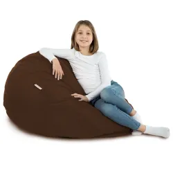 Pouf Poire XL Standard - Velours Soft – vue 56