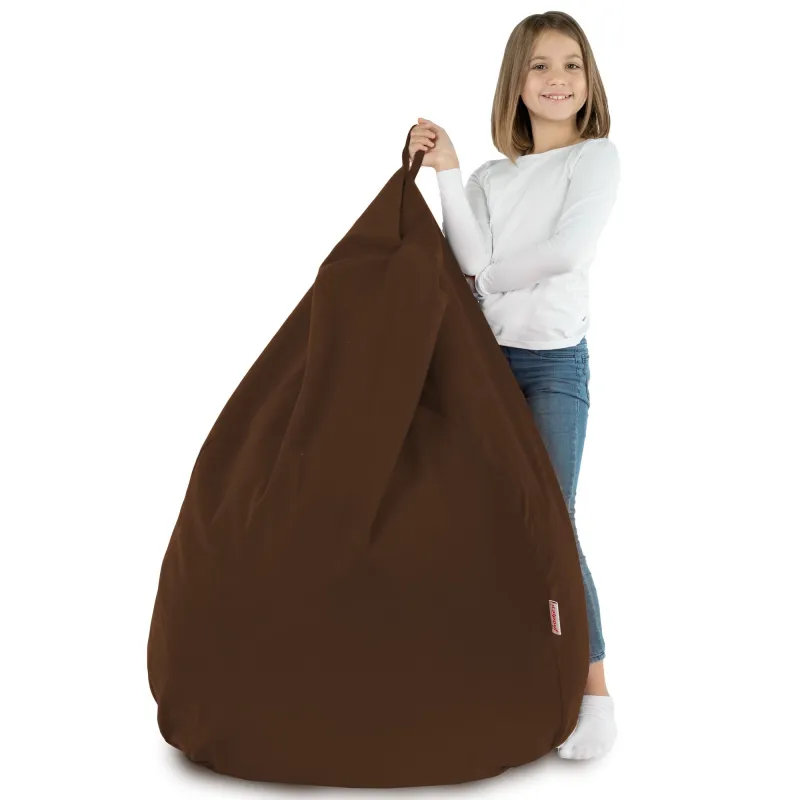 Pouf Poire XL Standard - Velours Soft – vue 87
