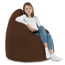 Pouf Poire XL Standard - Velours Soft – vue 32