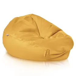 Pouf Poire XL Standard - Velours Soft – vue 4