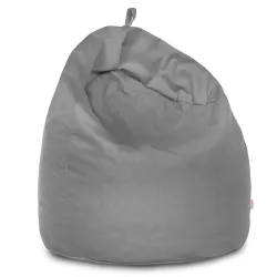 Pouf Poire XXL pour adultes Géant - Velours Soft – vue 9