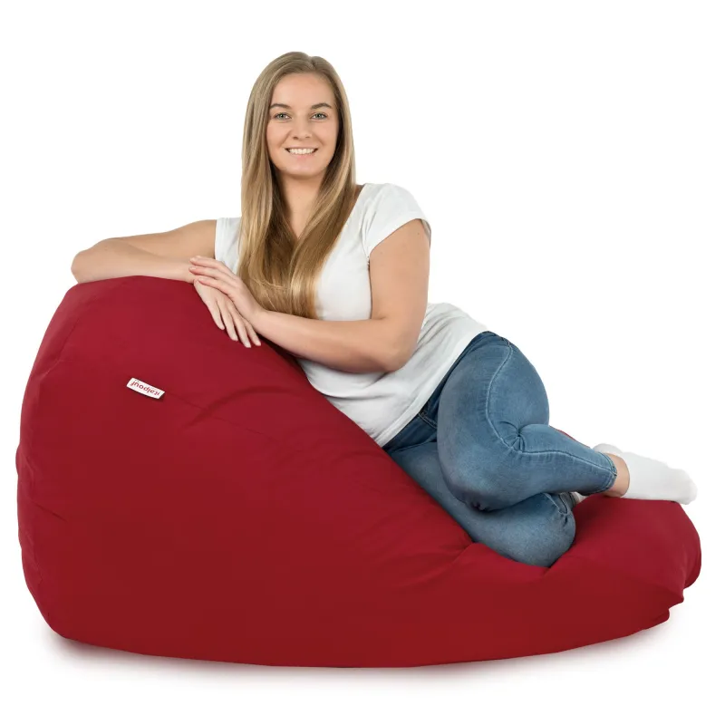 Pouf Poire XXL pour adultes Géant - Velours Soft – vue 43
