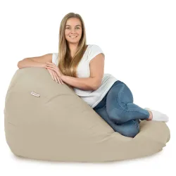 Pouf Poire XXL pour adultes Géant - Velours Soft – vue 41