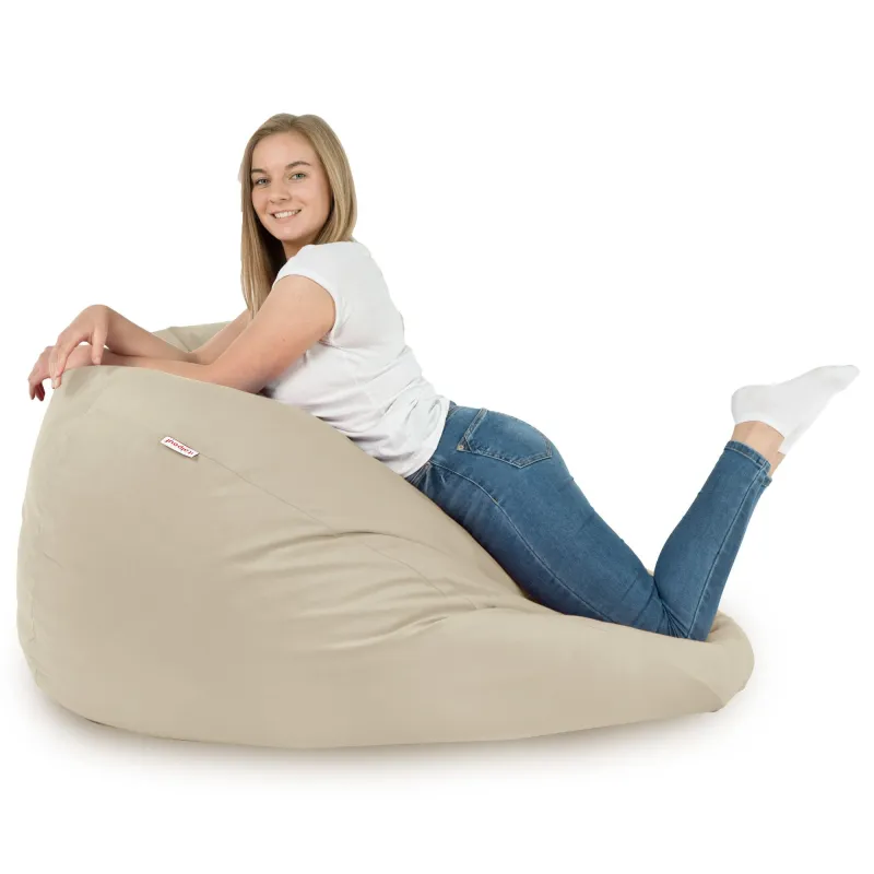 Pouf Poire XXL pour adultes Géant - Velours Soft – vue 42