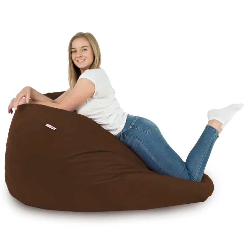 Pouf Poire XXL pour adultes Géant - Velours Soft – vue 47