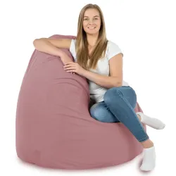 Pouf Poire XXL pour adultes Géant - Velours Soft – vue 54