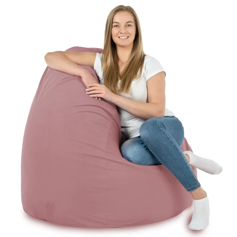 Pouf Poire XXL pour adultes Géant - Velours Soft – vue 54