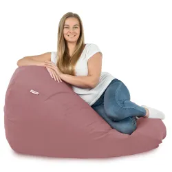 Pouf Poire XXL pour adultes Géant - Velours Soft – vue 55