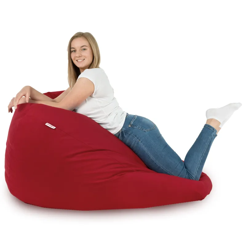 Pouf Poire XXL pour adultes Géant - Velours Soft – vue 57