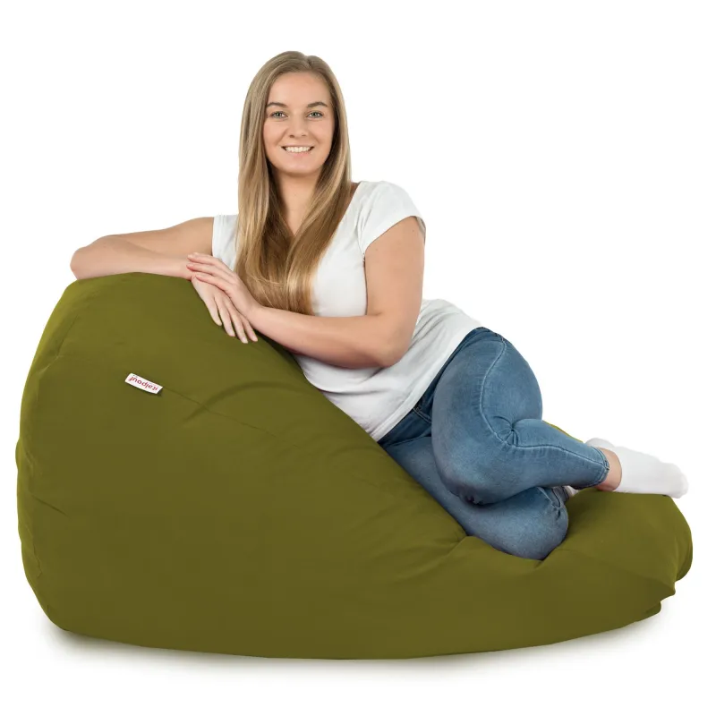 Pouf Poire XXL pour adultes Géant - Velours Soft – vue 59