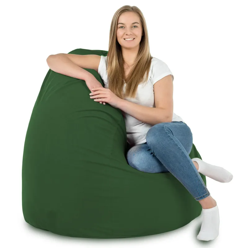 Pouf Poire XXL pour adultes Géant - Velours Soft – vue 61