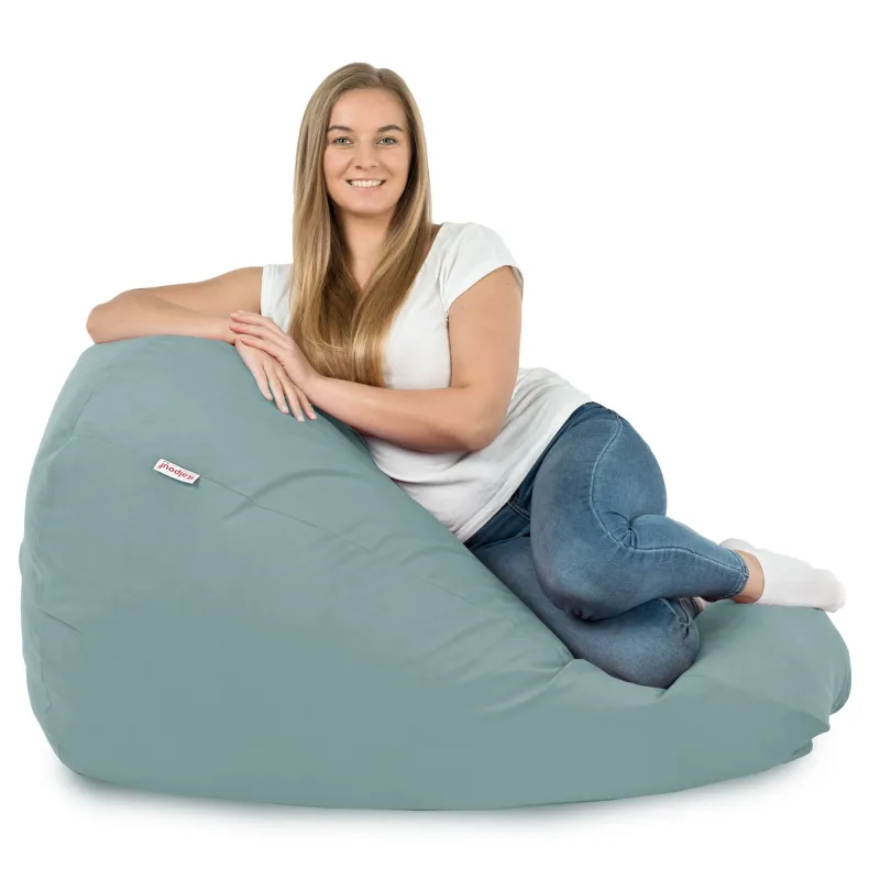 Pouf Poire XXL pour adultes Géant - Velours Soft – vue 65