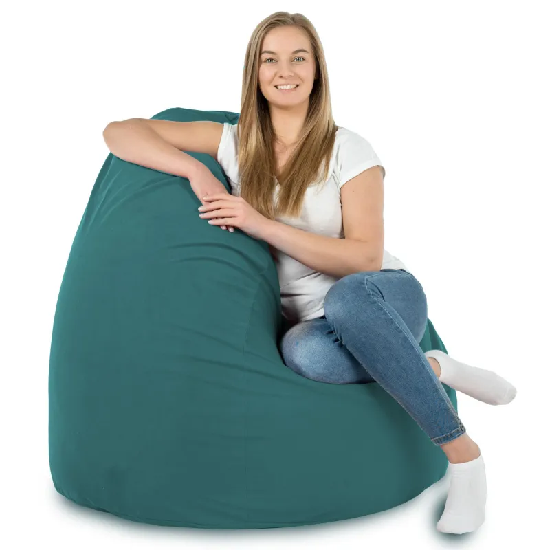 Pouf Poire XXL pour adultes Géant - Velours Soft – vue 67