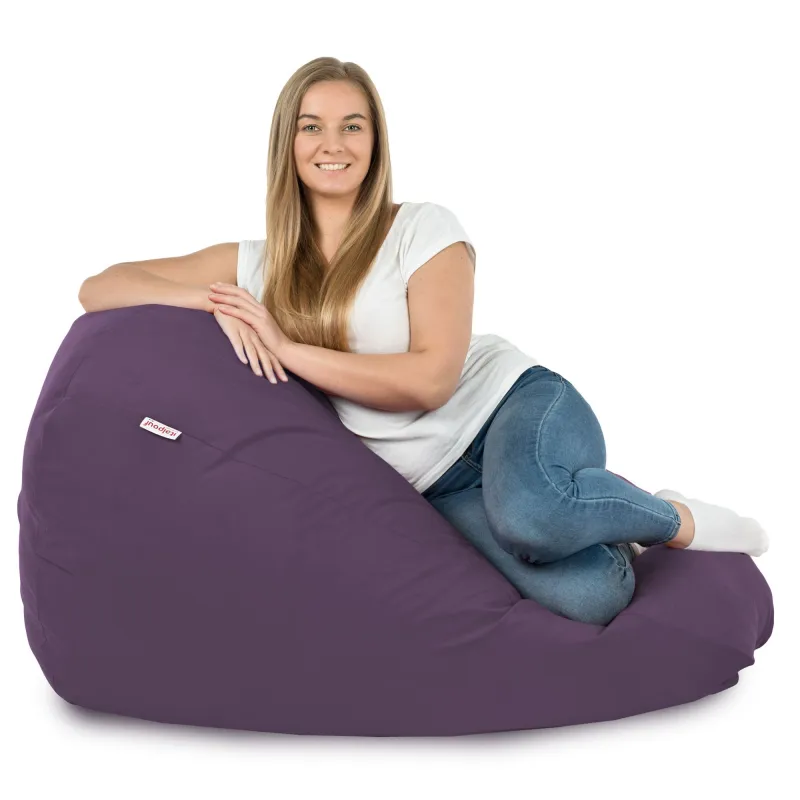 Pouf Poire XXL pour adultes Géant - Velours Soft – vue 74