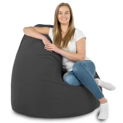 Pouf Poire XXL pour adultes Géant - Velours Soft – vue 81