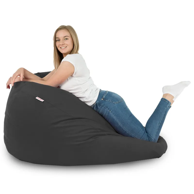 Pouf Poire XXL pour adultes Géant - Velours Soft – vue 84