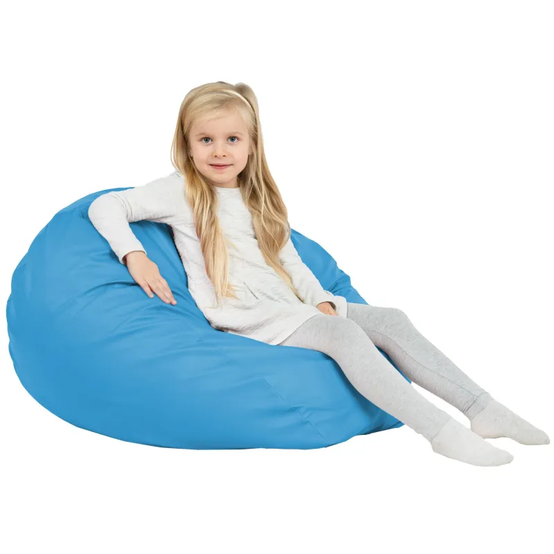 Pouf Poire L pour enfants - Simili-cuir – vue 8
