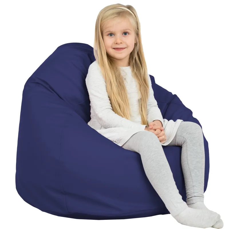 Pouf Poire L pour enfants - Simili-cuir – vue 39
