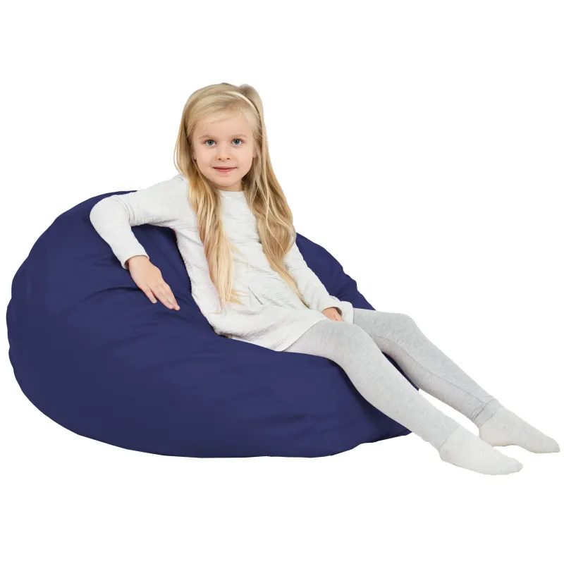 Pouf Poire L pour enfants - Simili-cuir – vue 40