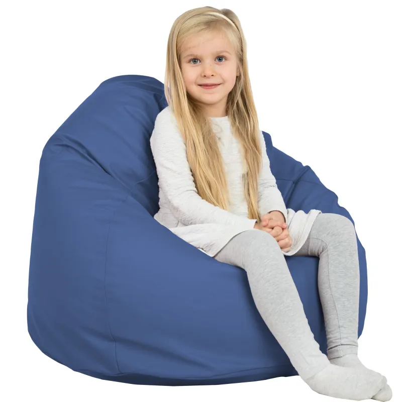 Pouf Poire L pour enfants - Simili-cuir – vue 55