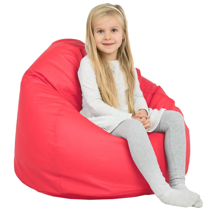 Pouf Poire L pour enfants - Simili-cuir – vue 67