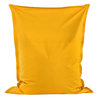 Jaune Pouf Poire Coussin XXL simili-cuir