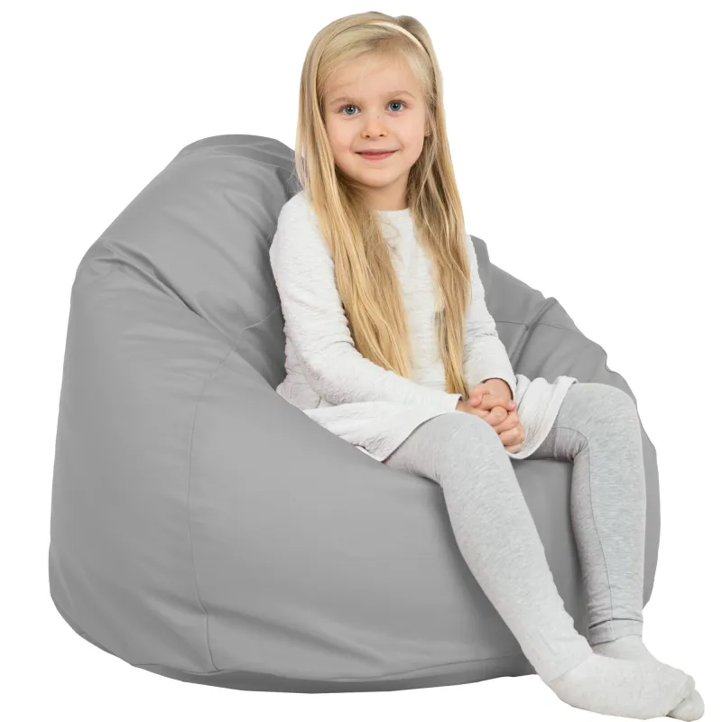 Pouf Poire L pour enfants - Simili-cuir – vue 75