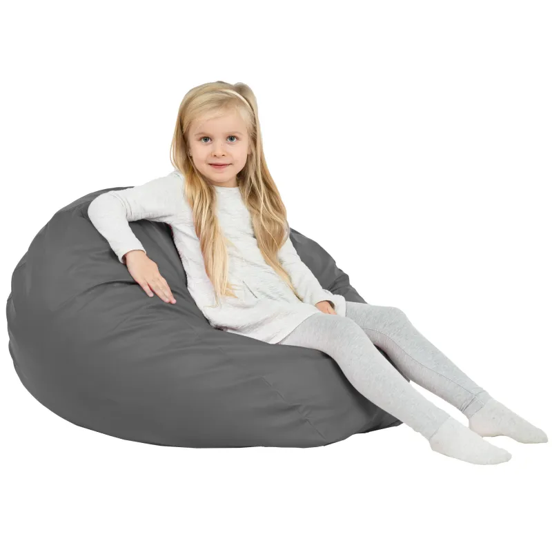 Pouf Poire L pour enfants - Simili-cuir – vue 80