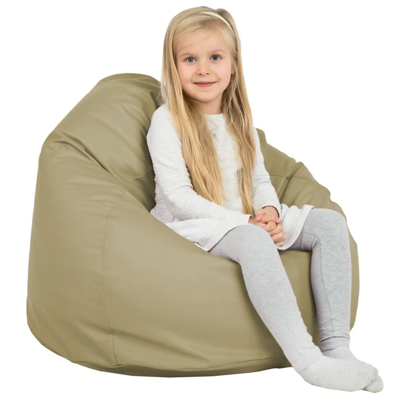 Pouf Poire L pour enfants - Simili-cuir – vue 87