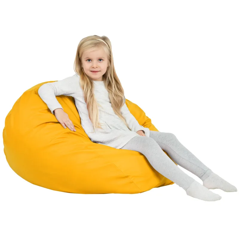 Pouf Poire L pour enfants - Simili-cuir – vue 92