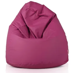 Pouf Poire L pour enfants - Simili-cuir – vue 100
